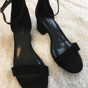 Black heels